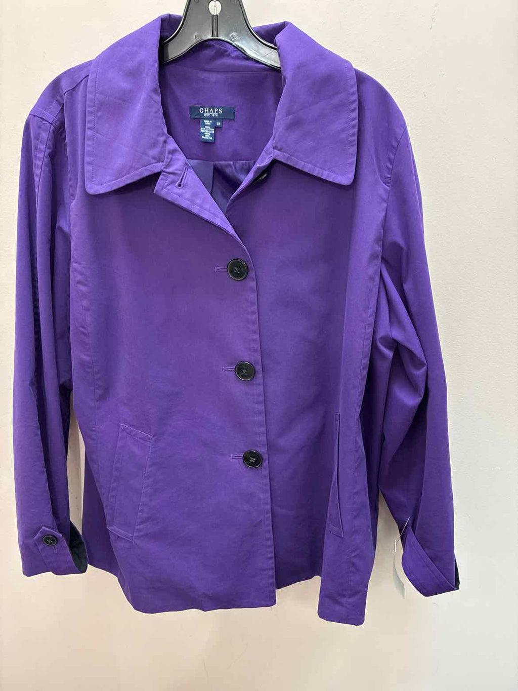 Size XXL Chaps Long Sleeve Misc. Jacket