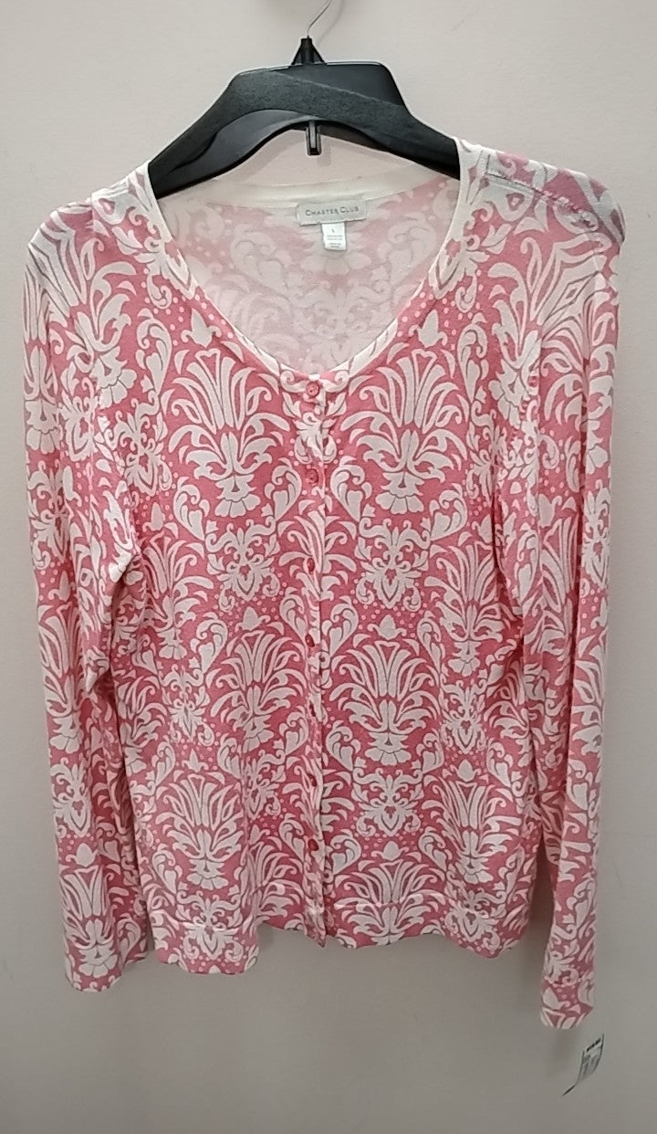 Size L Charter Club Long Sleeve Cardigan