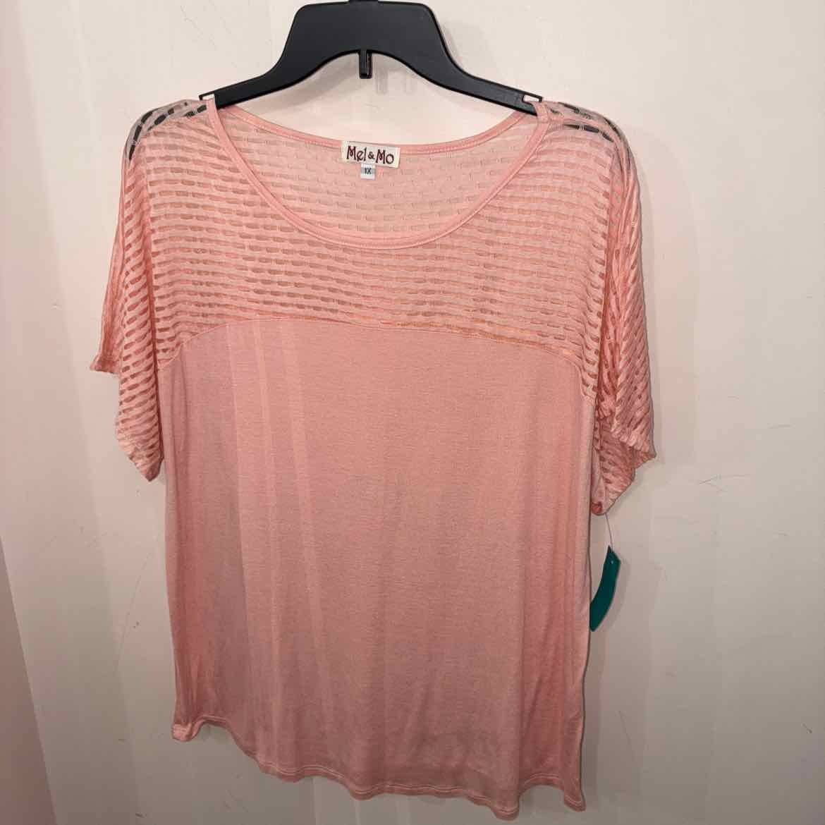 Size 1X Mel & Mo Short Sleeve T-shirt