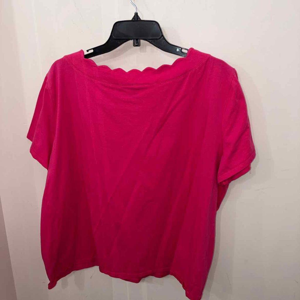 Size 3X Ann Klein Short Sleeve Misc. Tops