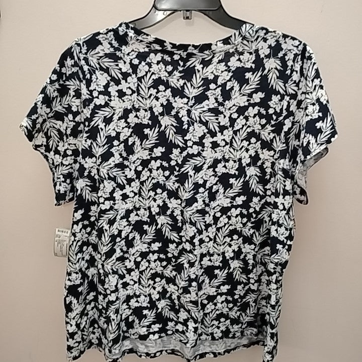 Size 1X Liz Claiborne Short Sleeve Misc. Tops