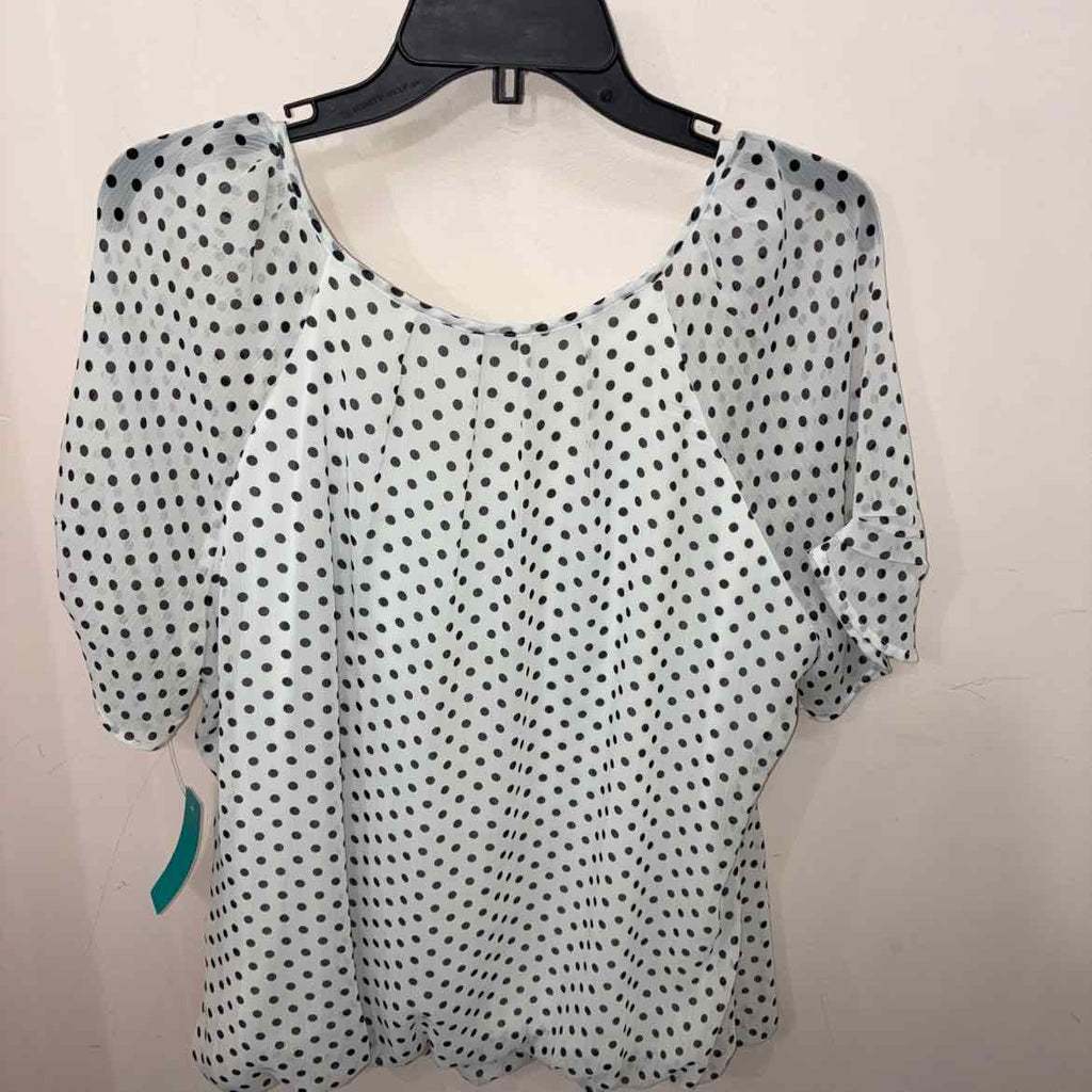 Size XL Dress BArn Short Sleeve Blouse