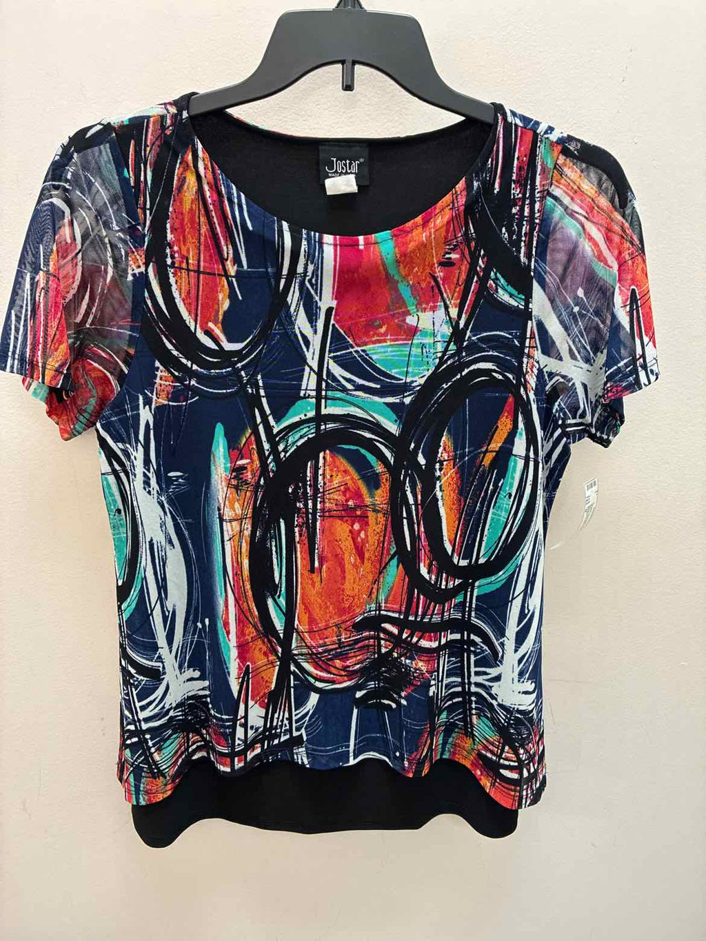 Size M Jostar Short Sleeve Blouse