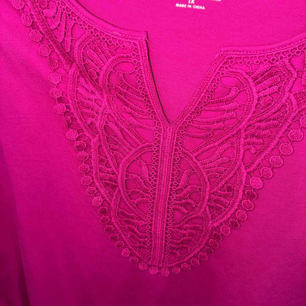 Size 1X Studio Works 3/4 sleeves Misc. Tops