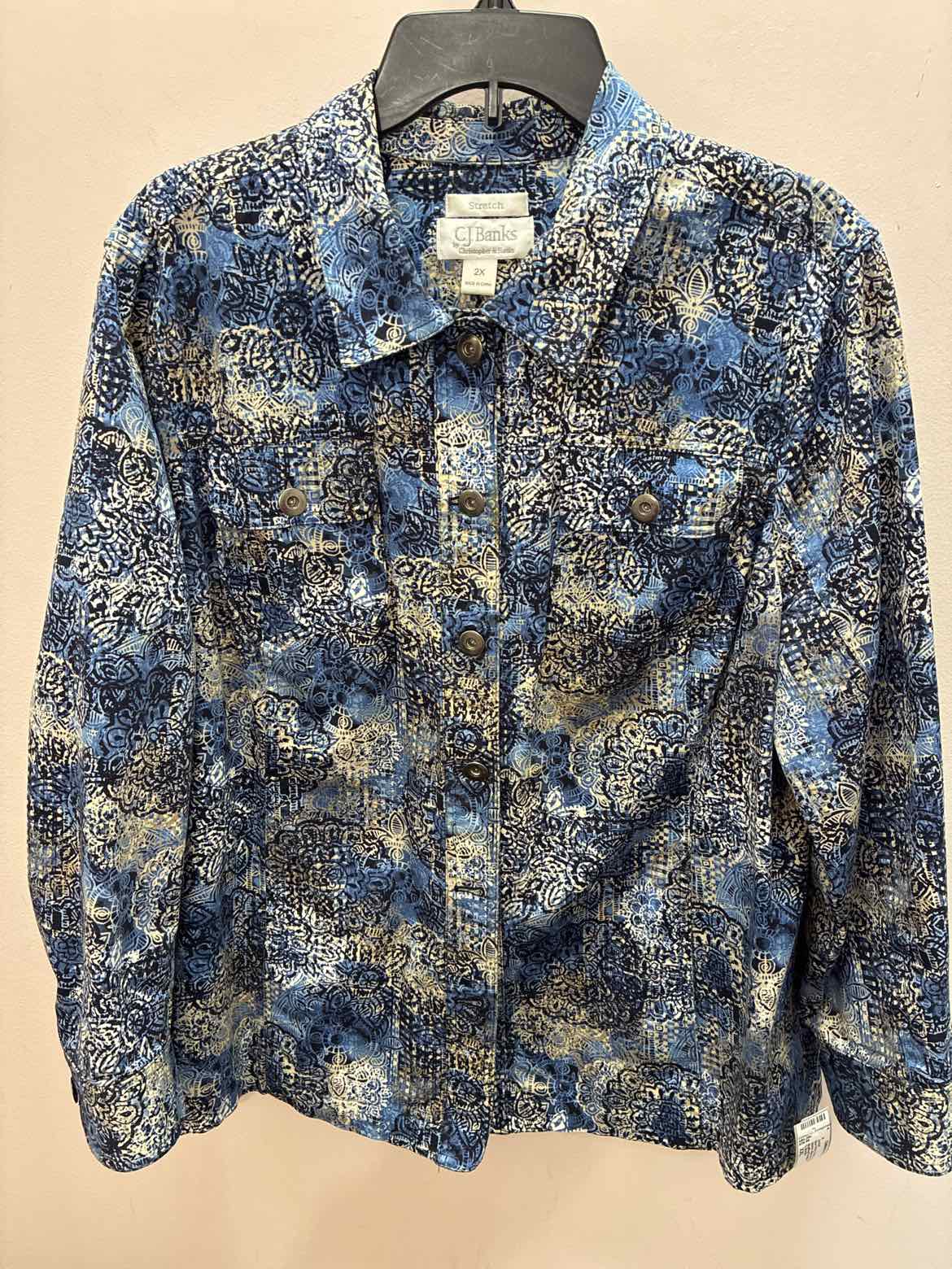 Size XXL Cj Banks Long Sleeve Jacket