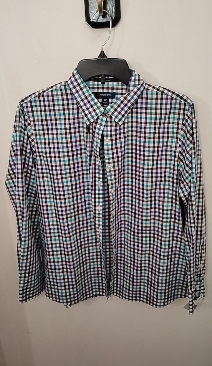 Size 16P Land's End Button Down