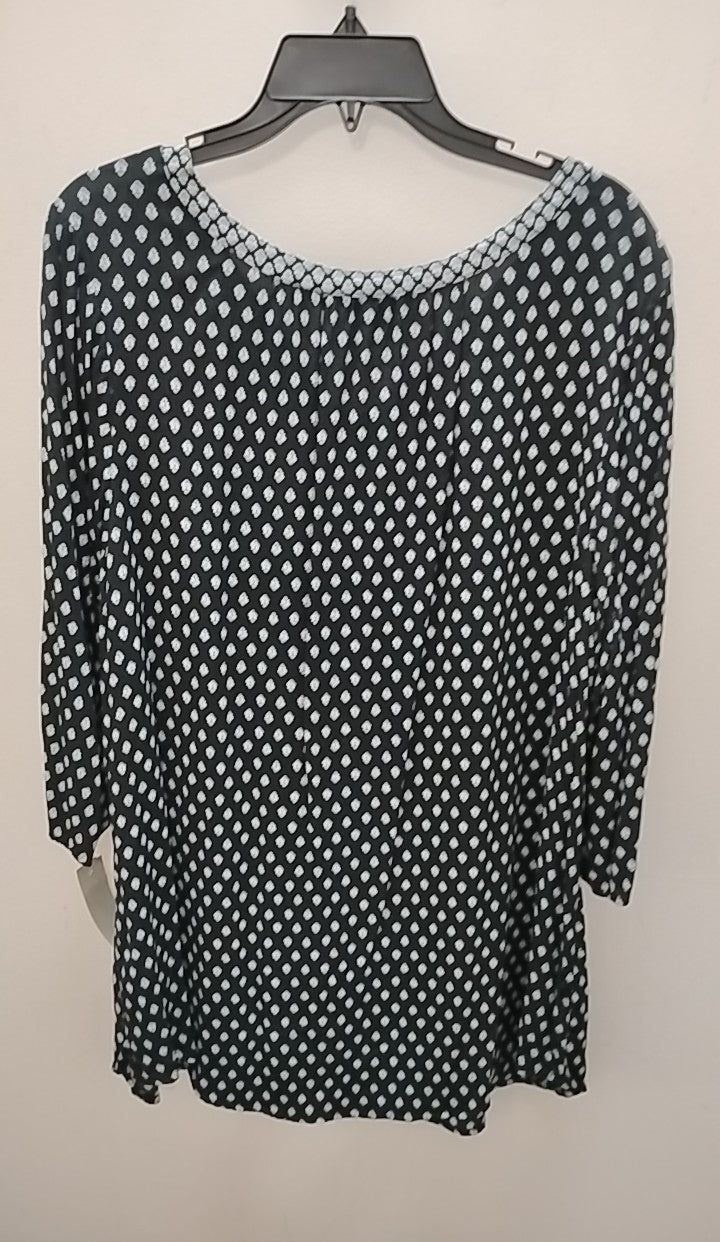 Size 1X Croft & Barrow 3/4 sleeves Misc. Tops