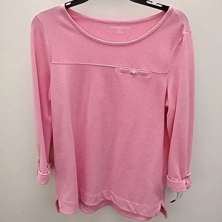 Size M Croft & Barrow 3/4 sleeves Misc. Tops