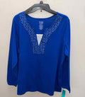 Size 1X Basic Editions 3/4 sleeves Misc. Tops