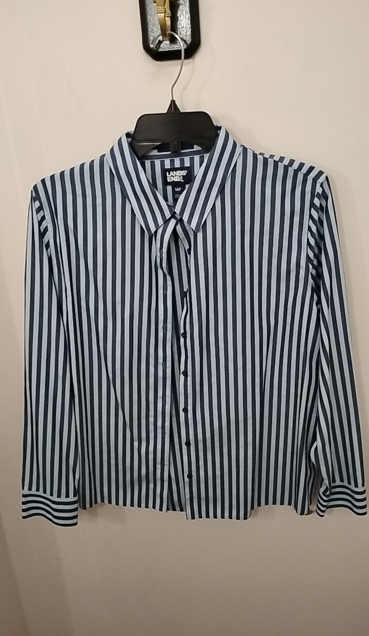 Size 16P Land's End Button Down