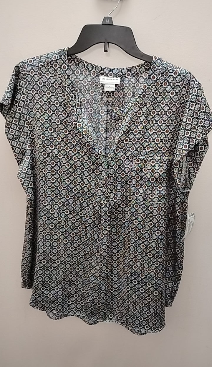 Size XL Liz Claiborne Short Sleeve Misc. Tops