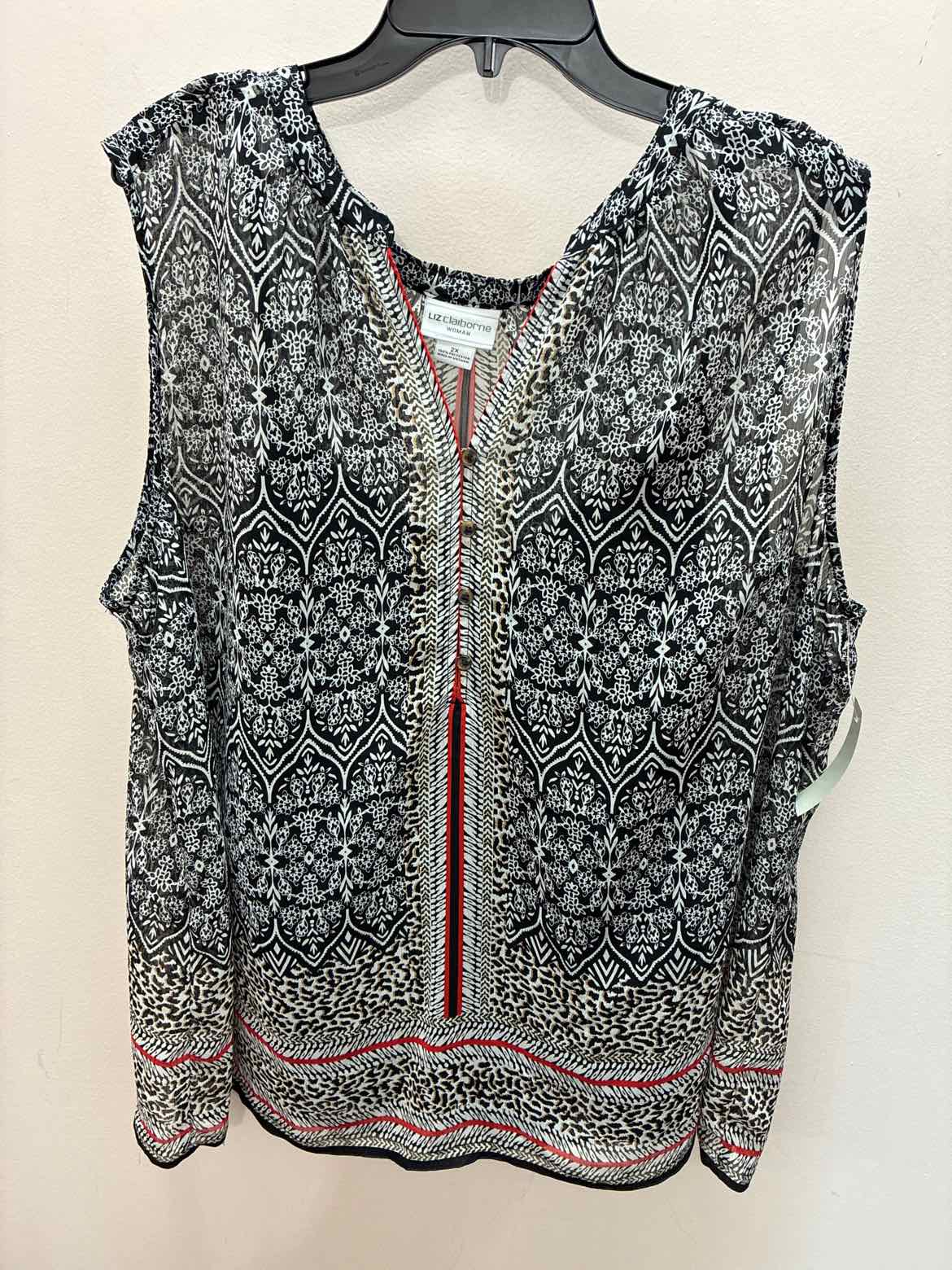 Size XXL Liz Claiborne Sleevless Sleeveless