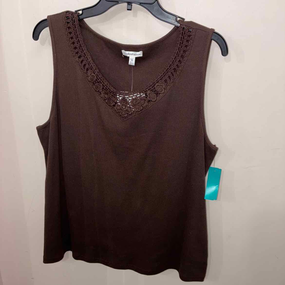 Size 1X Croft & Barrow Sleevless Sleeveless