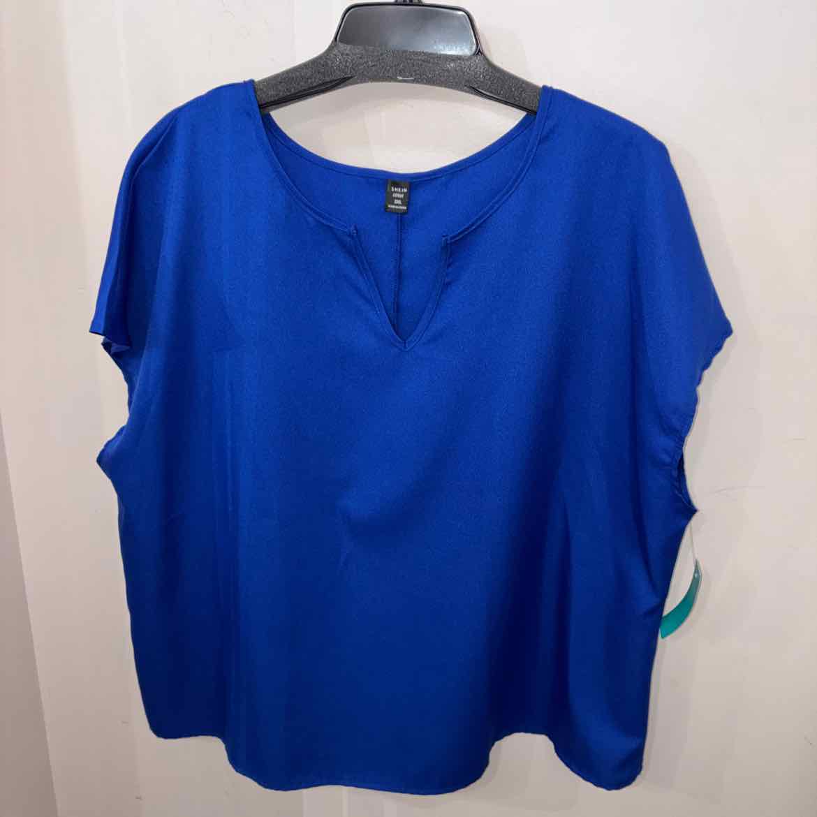 Size 3X Shein Short Sleeve Misc. Tops