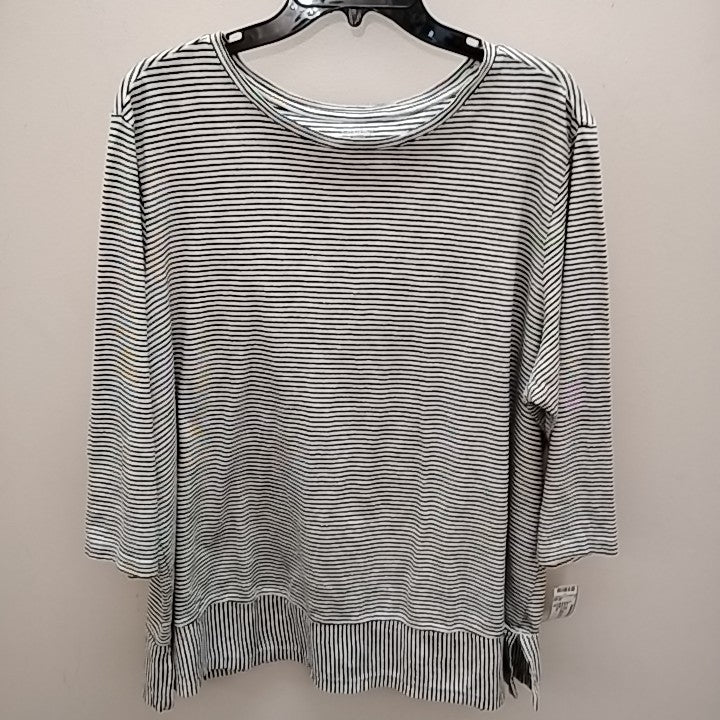 Size 1X Land's End 3/4 sleeves Misc. Tops