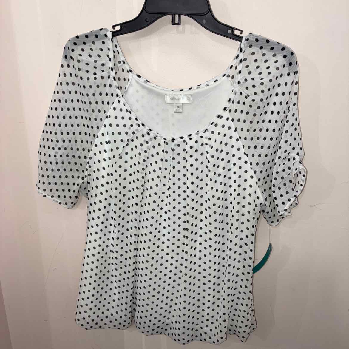 Size XL Dress BArn Short Sleeve Blouse